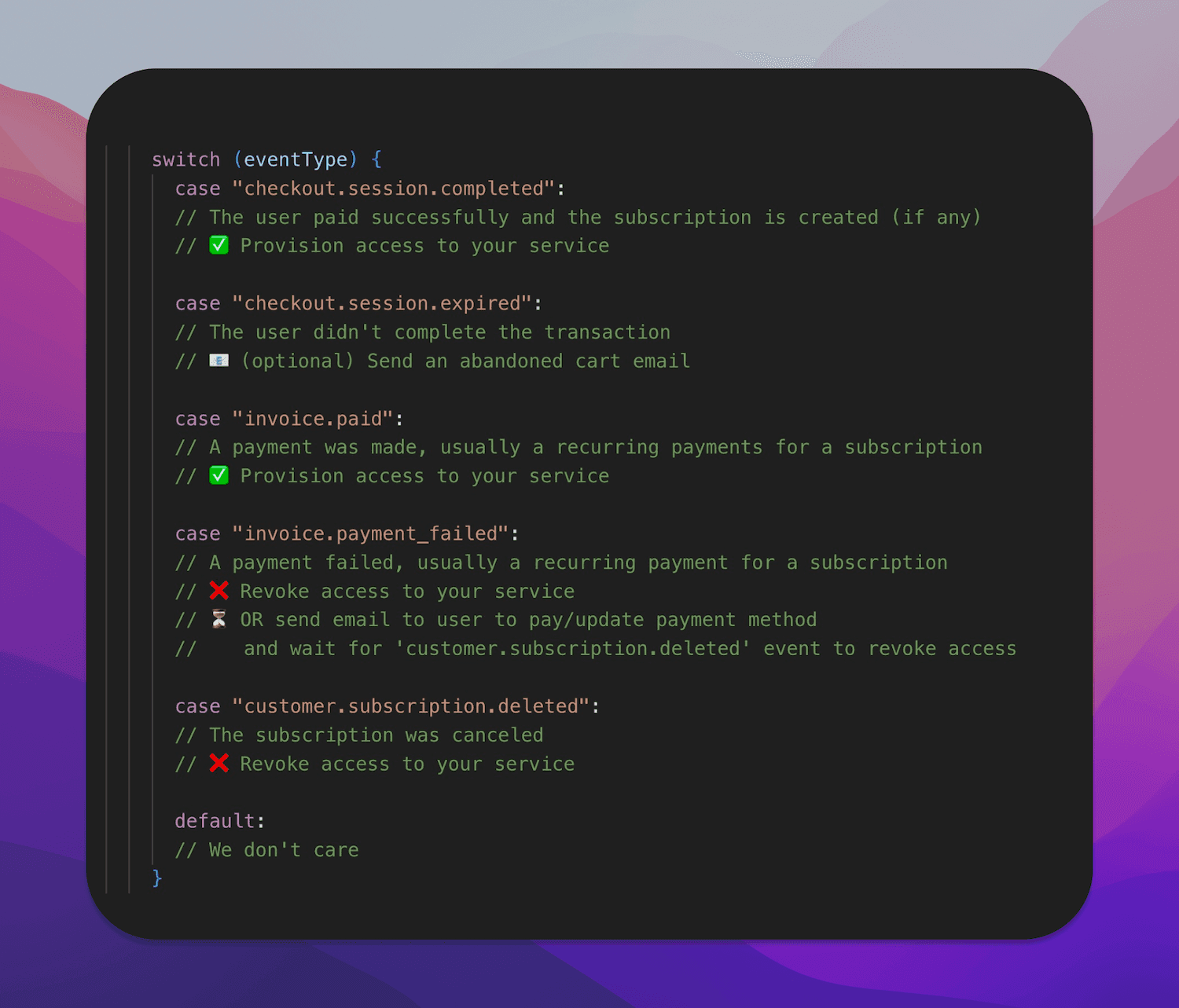STRIPE Helper